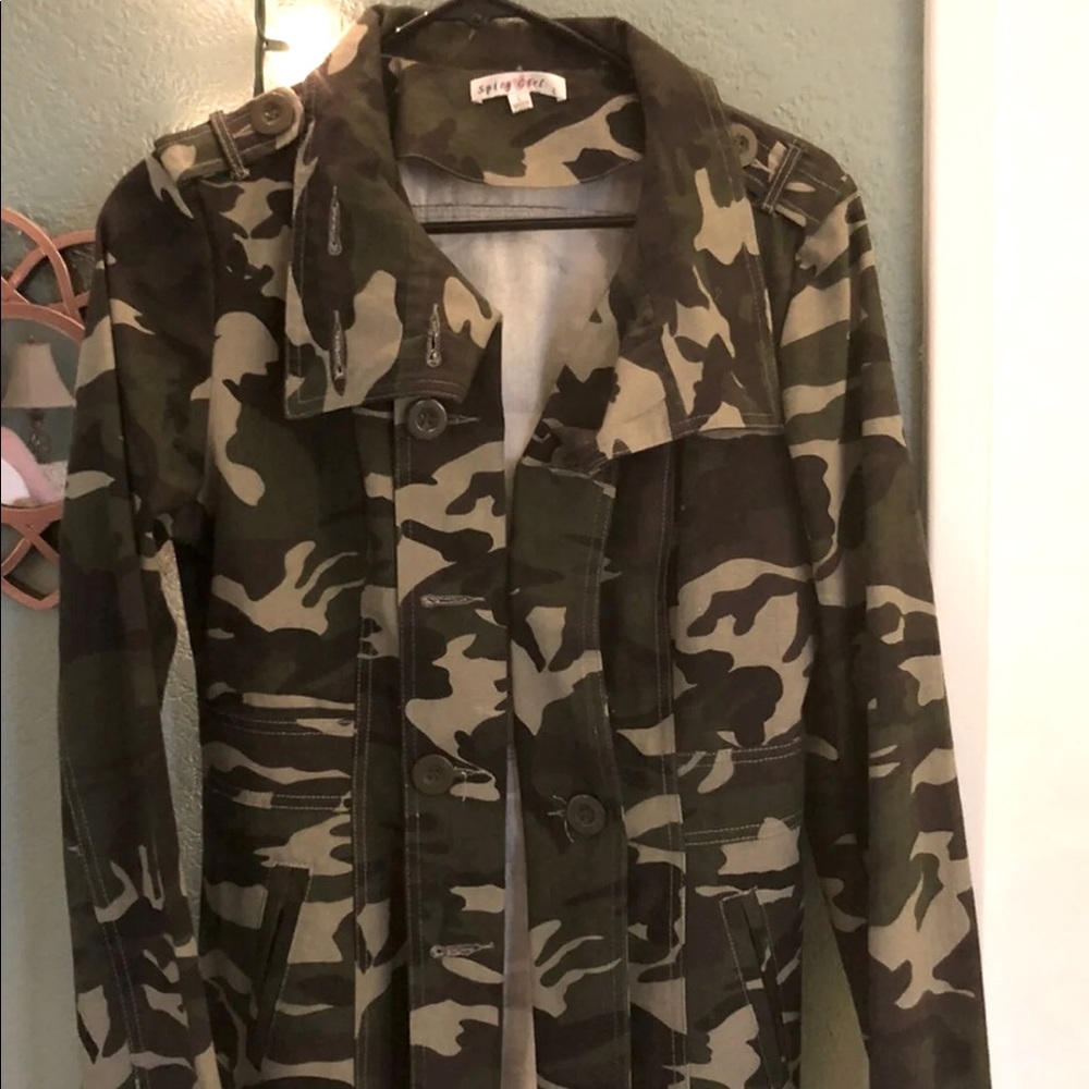 Camo Blazer/Jacket